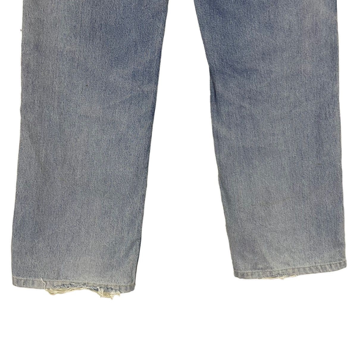 Other Vintage 90s Wrangler Distressed Faded Blue Jeans 28x28.5 Size US 28 / EU 44 - 12 Thumbnail