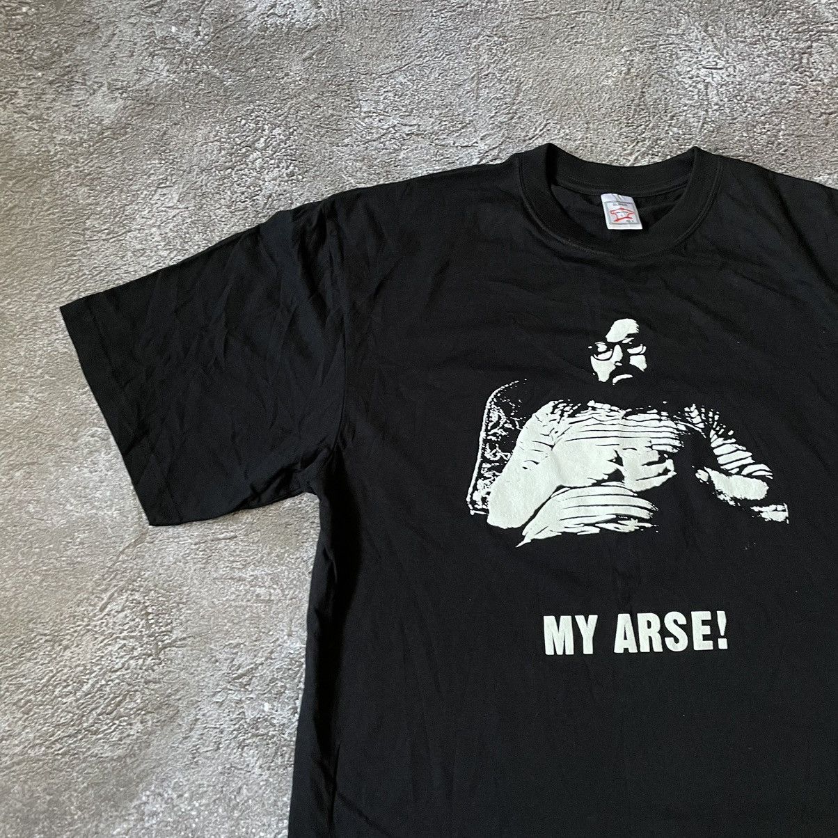 Vintage Vintage Y2K Graphic Tee Humor Slogan Punk Oversized Black L Size US L / EU 52-54 / 3 - 4 Thumbnail