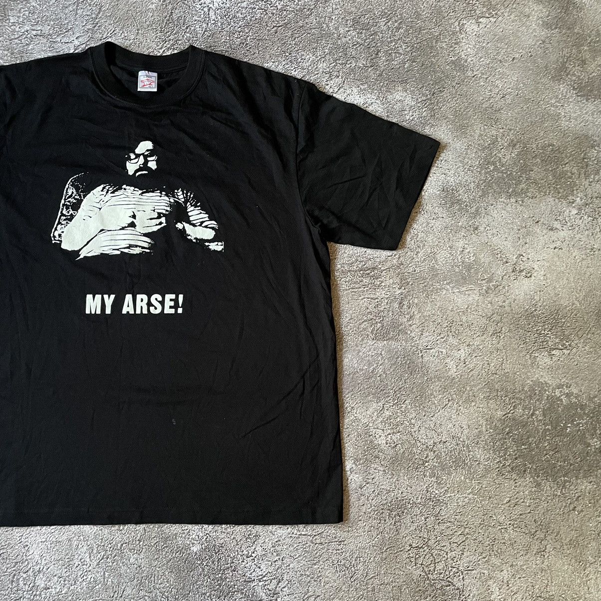 Vintage Vintage Y2K Graphic Tee Humor Slogan Punk Oversized Black L Size US L / EU 52-54 / 3 - 2 Thumbnail