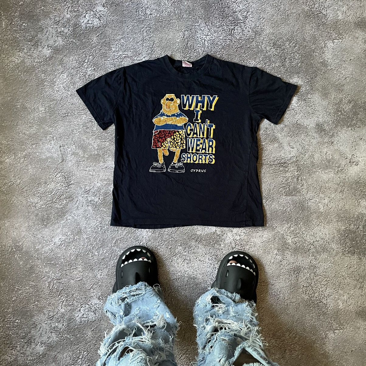 Vintage Vintage Y2K Graphic Tee Funny Slogan Sun Faded Skate Small Size US S / EU 44-46 / 1 - 1 Thumbnail