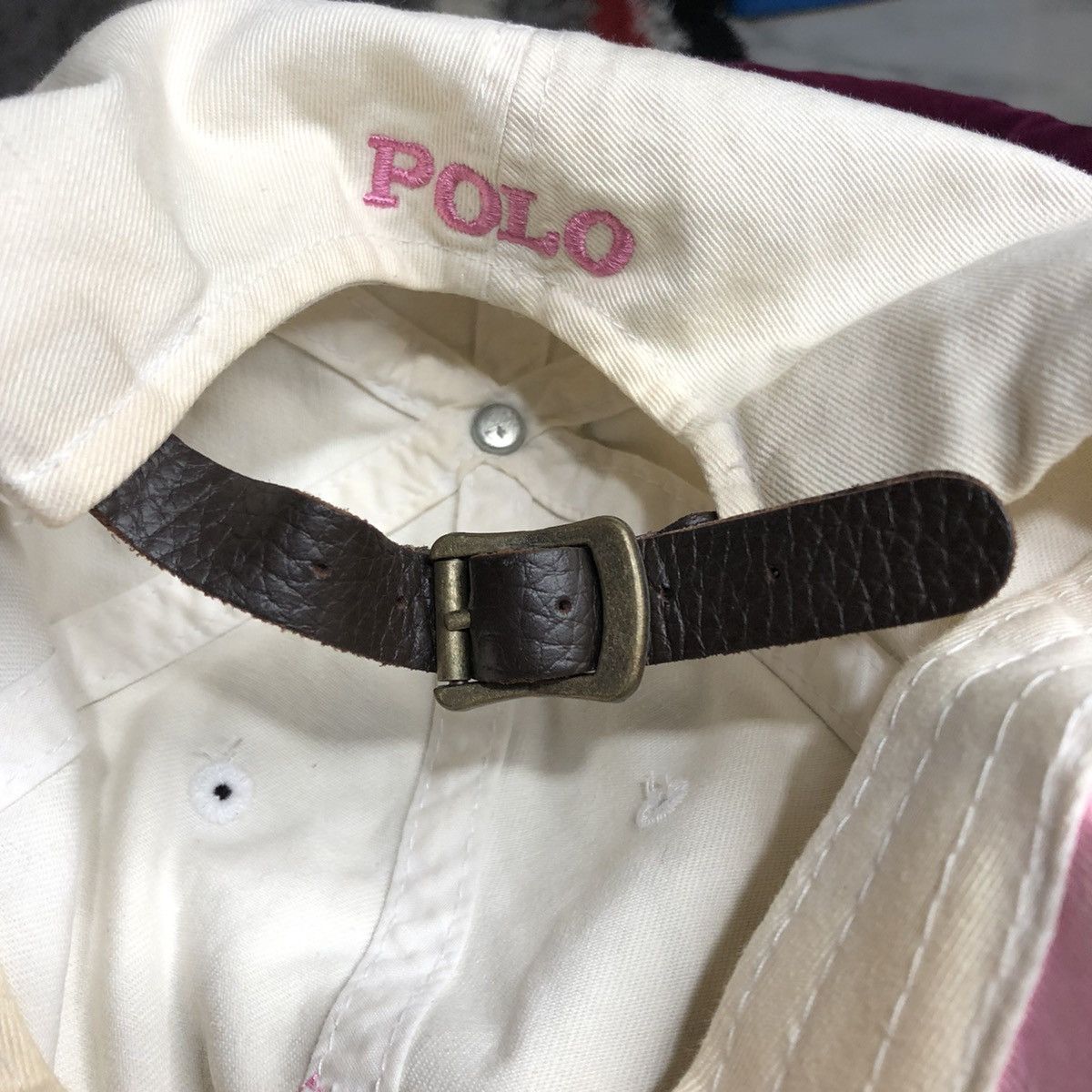 Polo Ralph Lauren Vintage Polo Ralph Lauren Made In USA Cap Size ONE SIZE - 5 Thumbnail