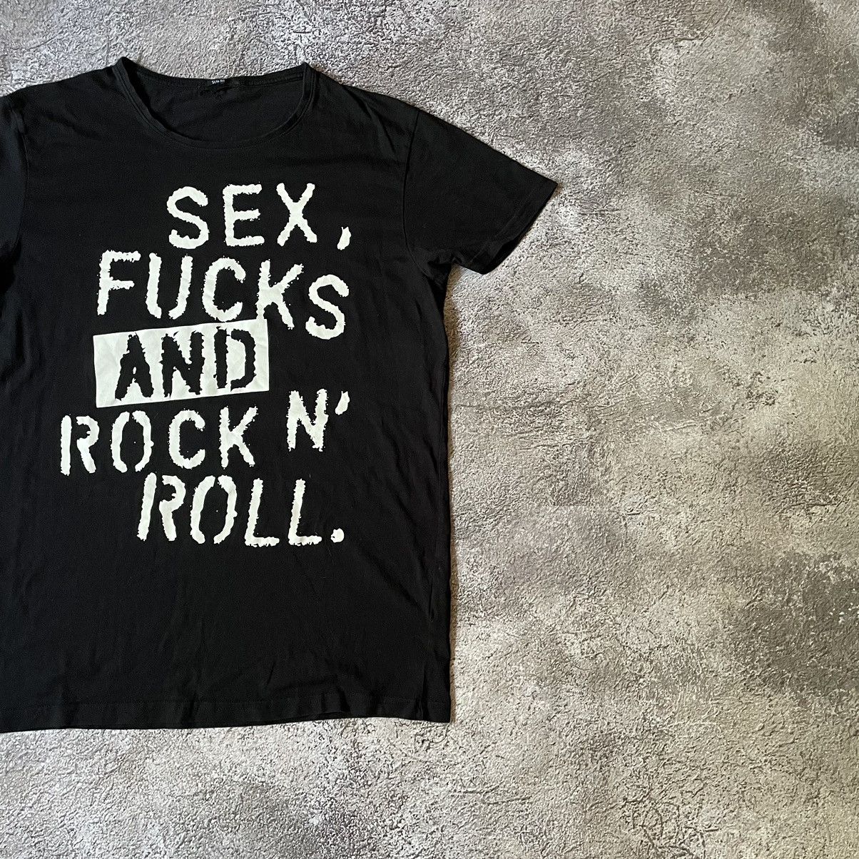 Vintage Y2K Vintage Graphic Tee Slogan Print Punk Streetwear Baggy M Size US M / EU 48-50 / 2 - 3 Thumbnail