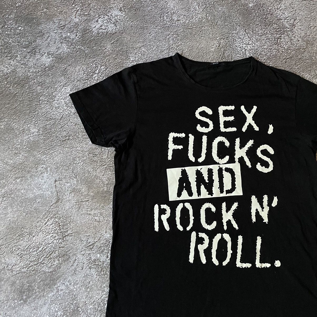 Vintage Y2K Vintage Graphic Tee Slogan Print Punk Streetwear Baggy M Size US M / EU 48-50 / 2 - 4 Thumbnail