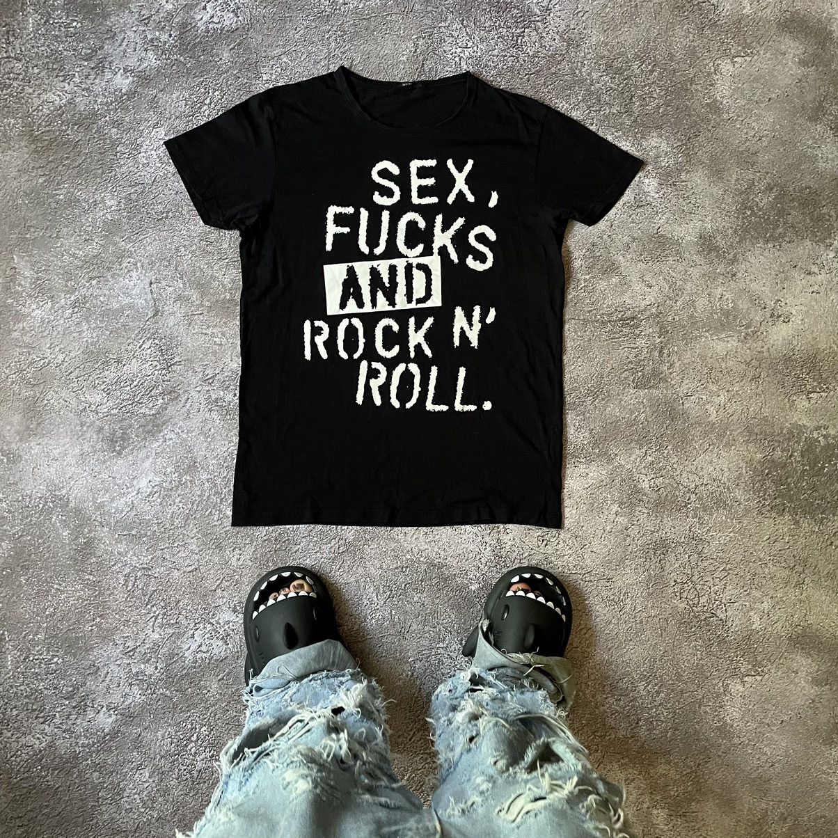 Vintage Y2K Vintage Graphic Tee Slogan Print Punk Streetwear Baggy M Size US M / EU 48-50 / 2 - 1 Thumbnail