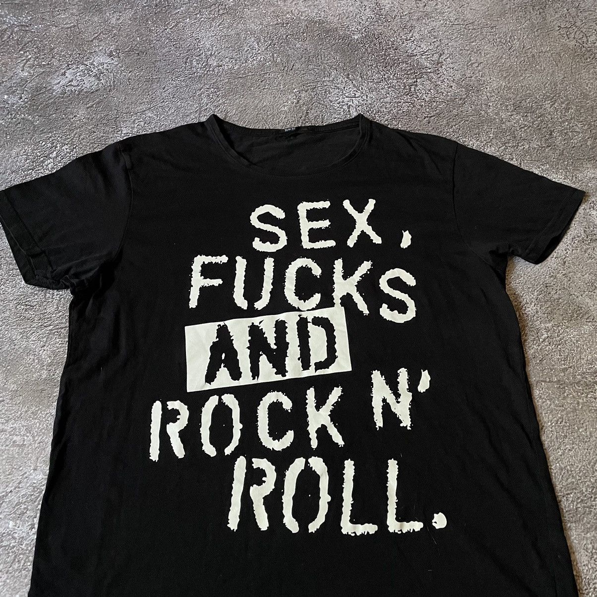 Vintage Y2K Vintage Graphic Tee Slogan Print Punk Streetwear Baggy M Size US M / EU 48-50 / 2 - 5 Thumbnail
