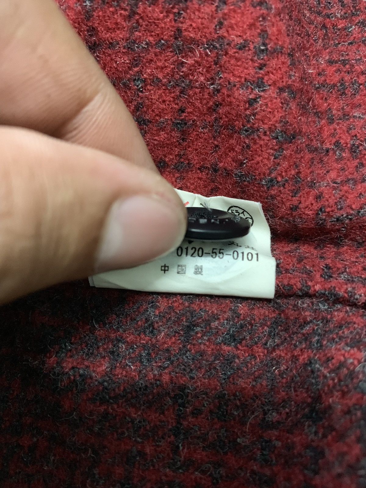 Flannel 🇯🇵 Japanese Brand Shadow Plaid Flannel Zipper Shirt Size US L / EU 52-54 / 3 - 9 Thumbnail