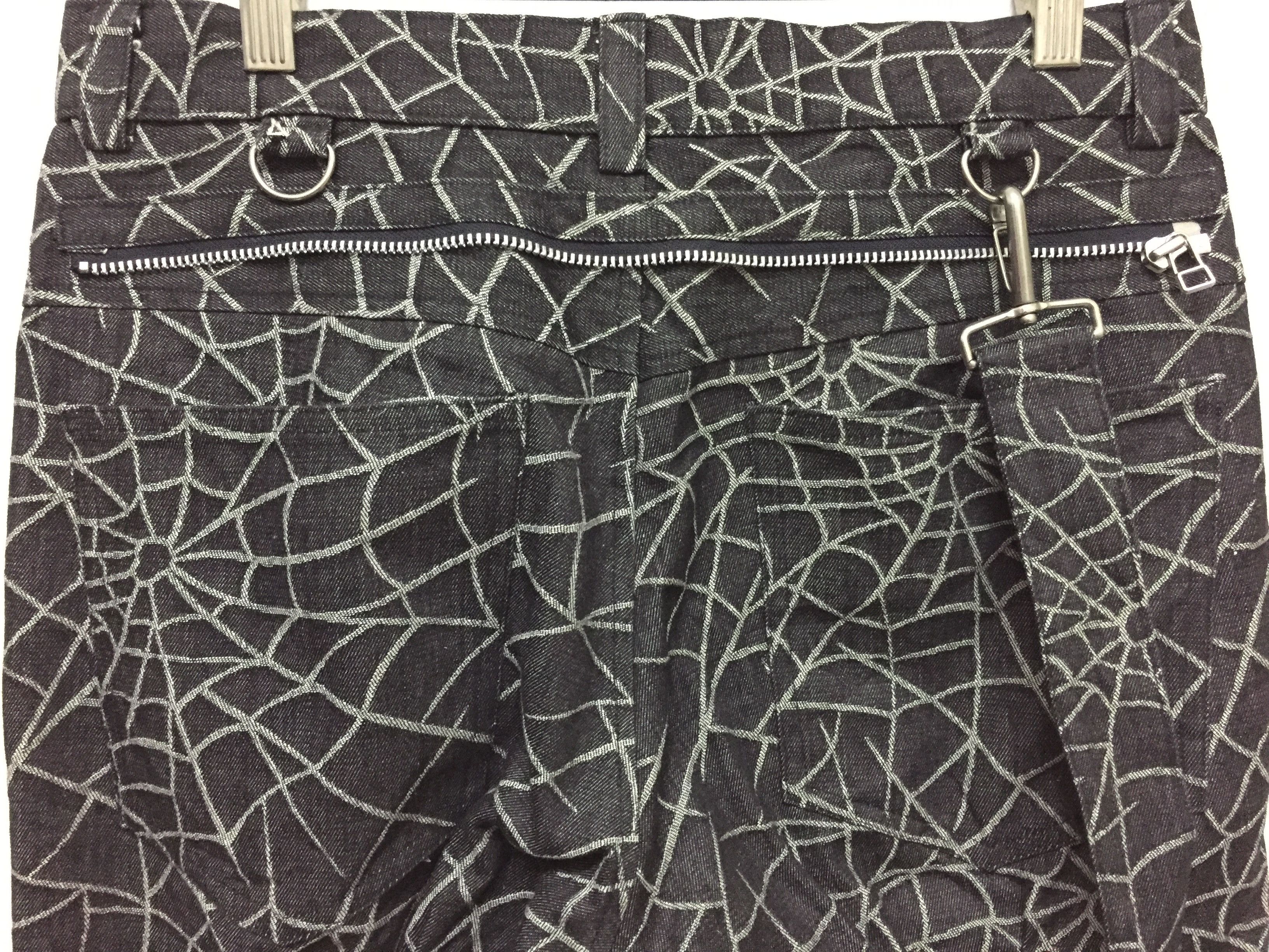 A.F.F.A. × Japanese Brand × No Future spiderweb Bondage Short undercover Size US 29 - 7 Thumbnail