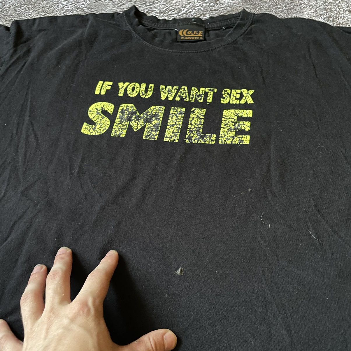 Vintage Vintage Y2K Graphic Tee Sun Faded Slogan Streetwear Baggy M Size US M / EU 48-50 / 2 - 6 Thumbnail