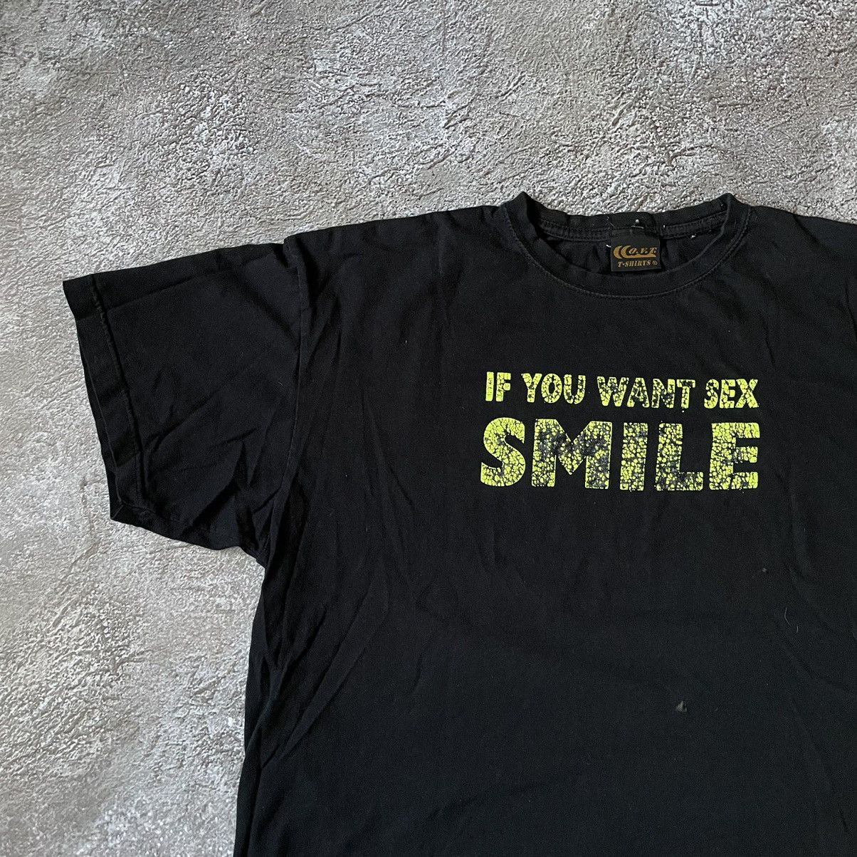 Vintage Vintage Y2K Graphic Tee Sun Faded Slogan Streetwear Baggy M Size US M / EU 48-50 / 2 - 4 Thumbnail