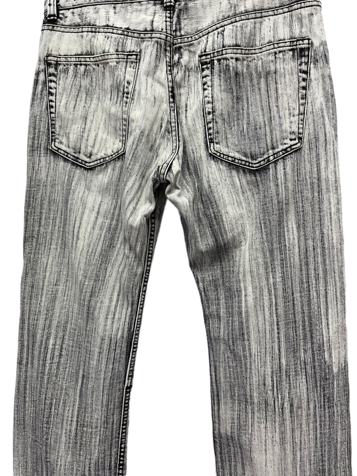 Japanese Brand 💀SICK SKULL💀 Retro Punk Rock Ripped Japanese Brand Denim Size US 32 / EU 48 - 11 Thumbnail