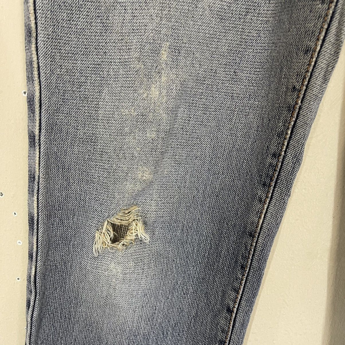 Edwin Edwin Zylon Distressed Jeans Edwin Zylon Flare Jeans 31x30 Size US 31 - 8 Thumbnail
