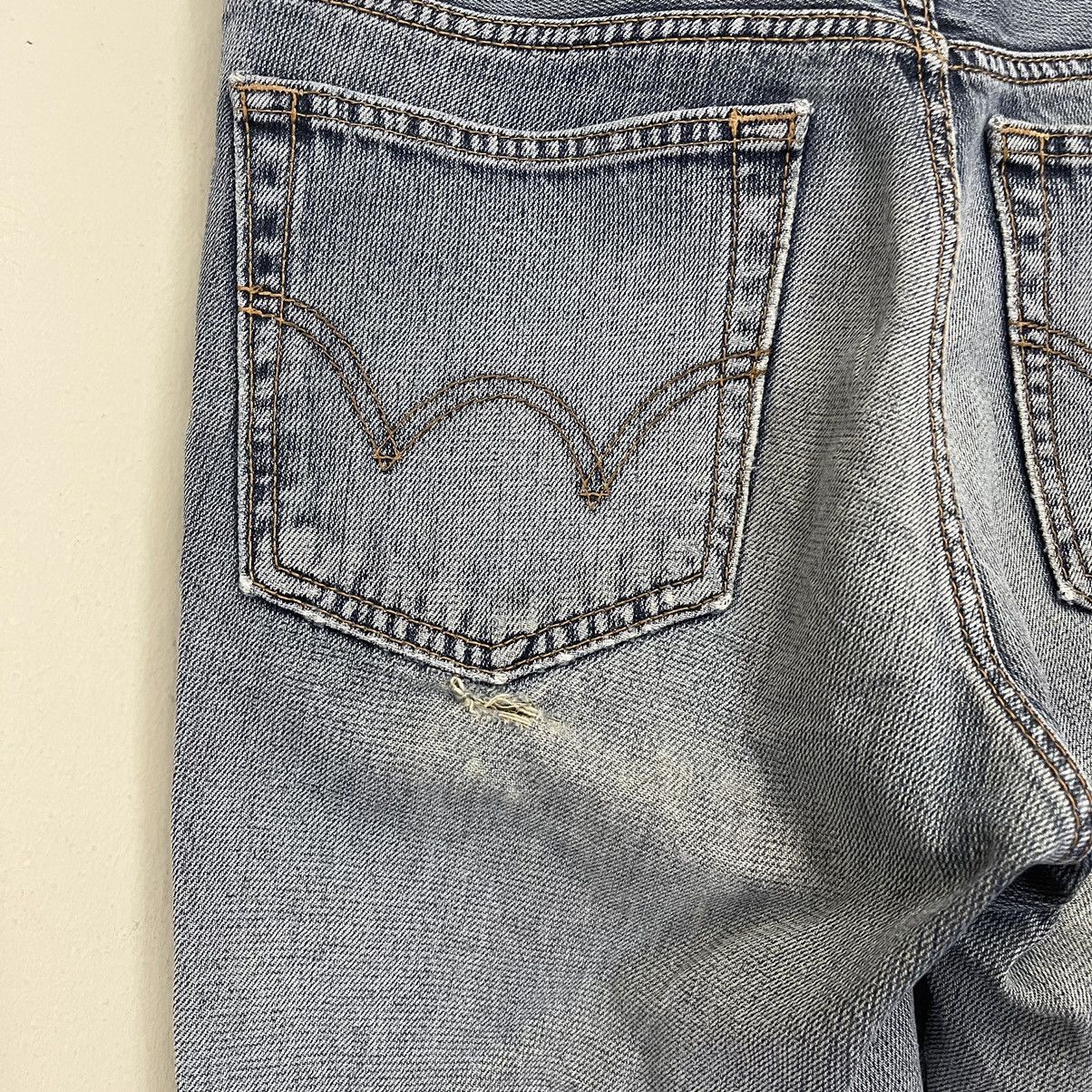 Edwin Edwin Zylon Distressed Jeans Edwin Zylon Flare Jeans 31x30 Size US 31 - 12 Thumbnail