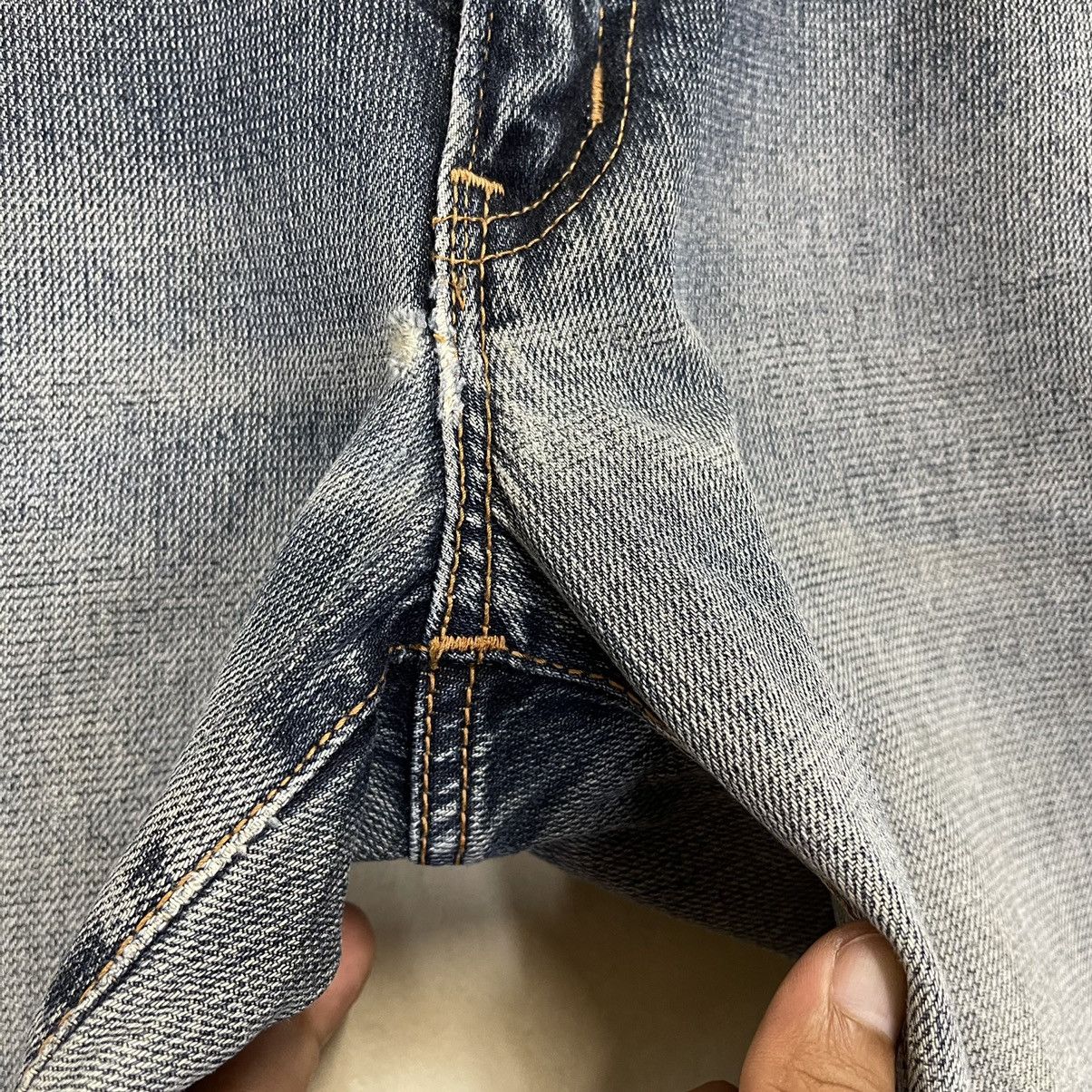 Edwin Edwin Zylon Distressed Jeans Edwin Zylon Flare Jeans 31x30 Size US 31 - 5 Thumbnail