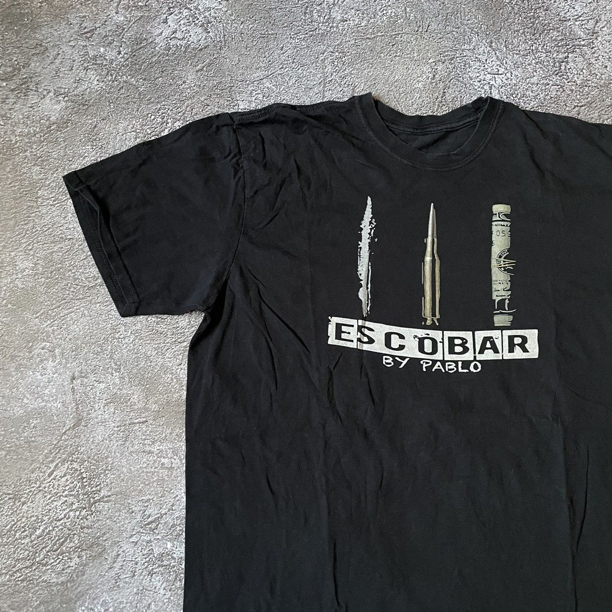 Vintage Vintage Y2K Graphic Tee Black Streetwear Oversized Opium M Size US M / EU 48-50 / 2 - 4 Thumbnail