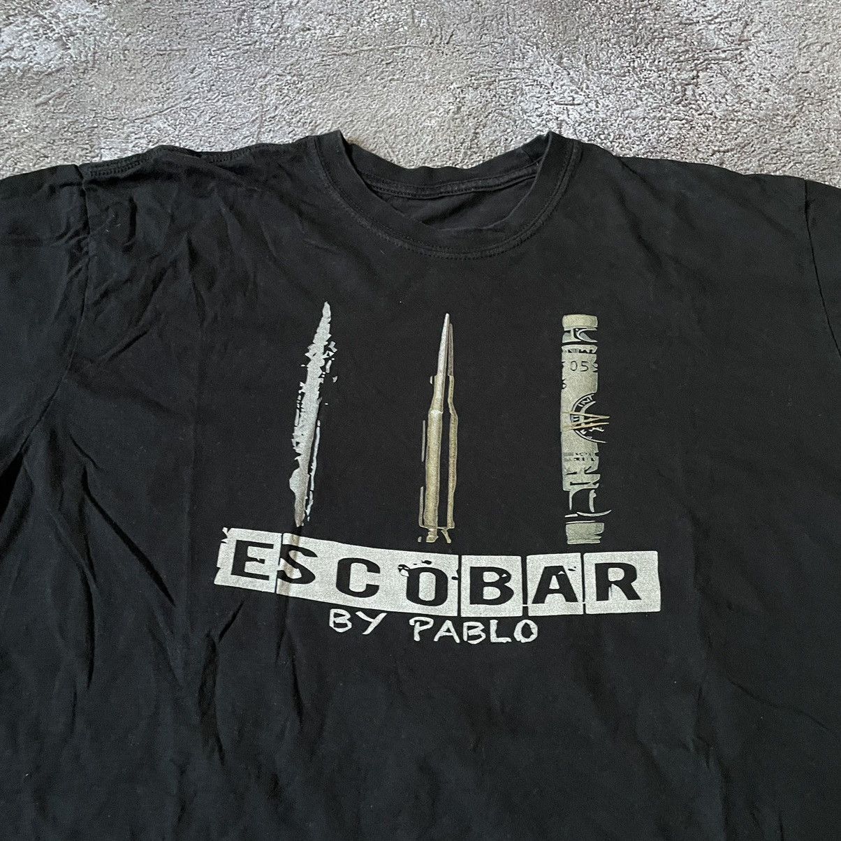 Vintage Vintage Y2K Graphic Tee Black Streetwear Oversized Opium M Size US M / EU 48-50 / 2 - 5 Thumbnail