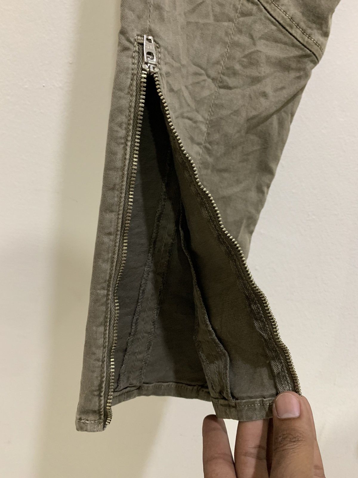 J Brand × Seditionaries J BRAND Zipper Skinny Slimfit Multipocket Biker Cargo Pants Size 26" / US 2 / IT 38 - 19 Thumbnail