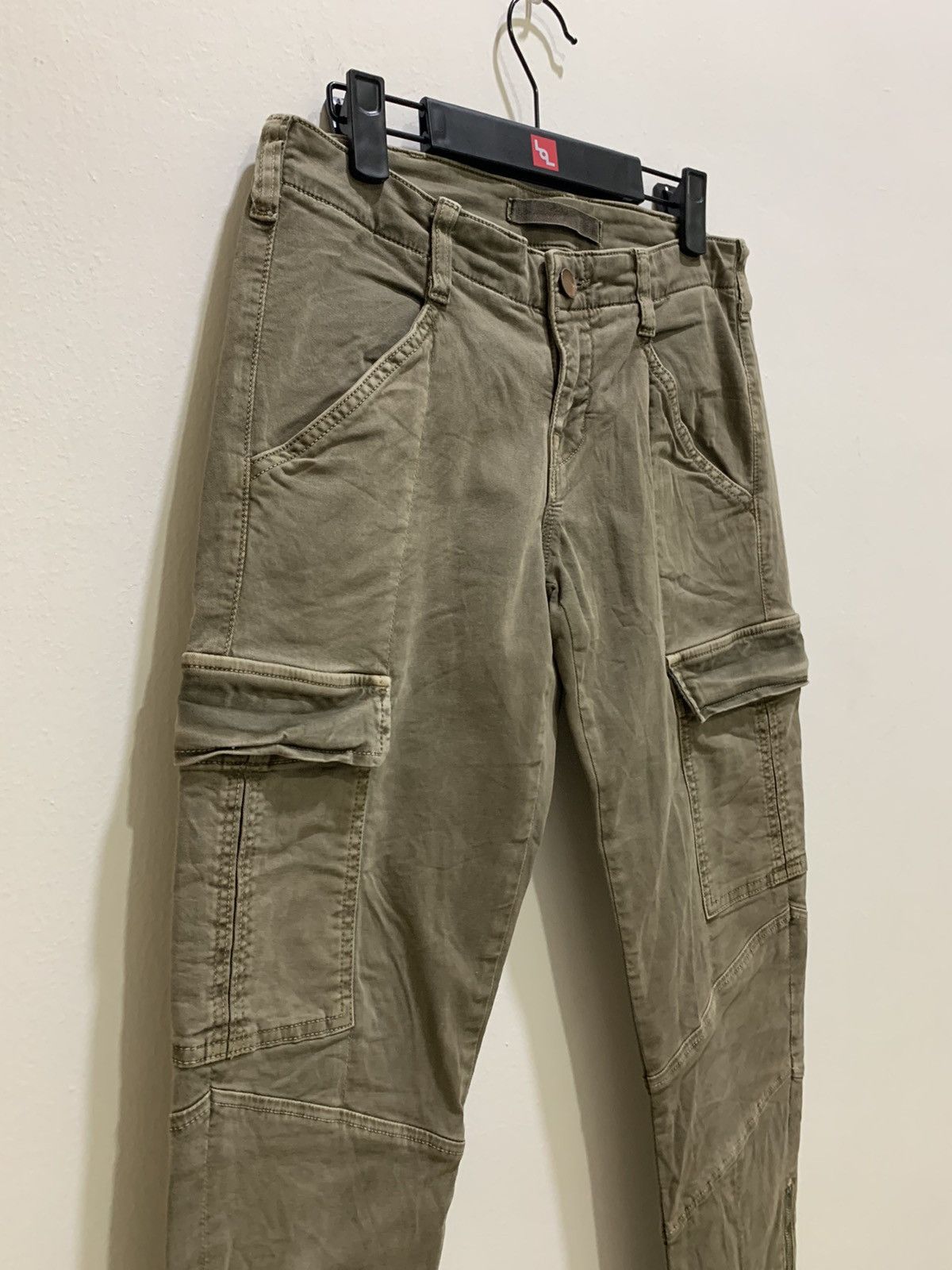 J Brand × Seditionaries J BRAND Zipper Skinny Slimfit Multipocket Biker Cargo Pants Size 26" / US 2 / IT 38 - 6 Thumbnail