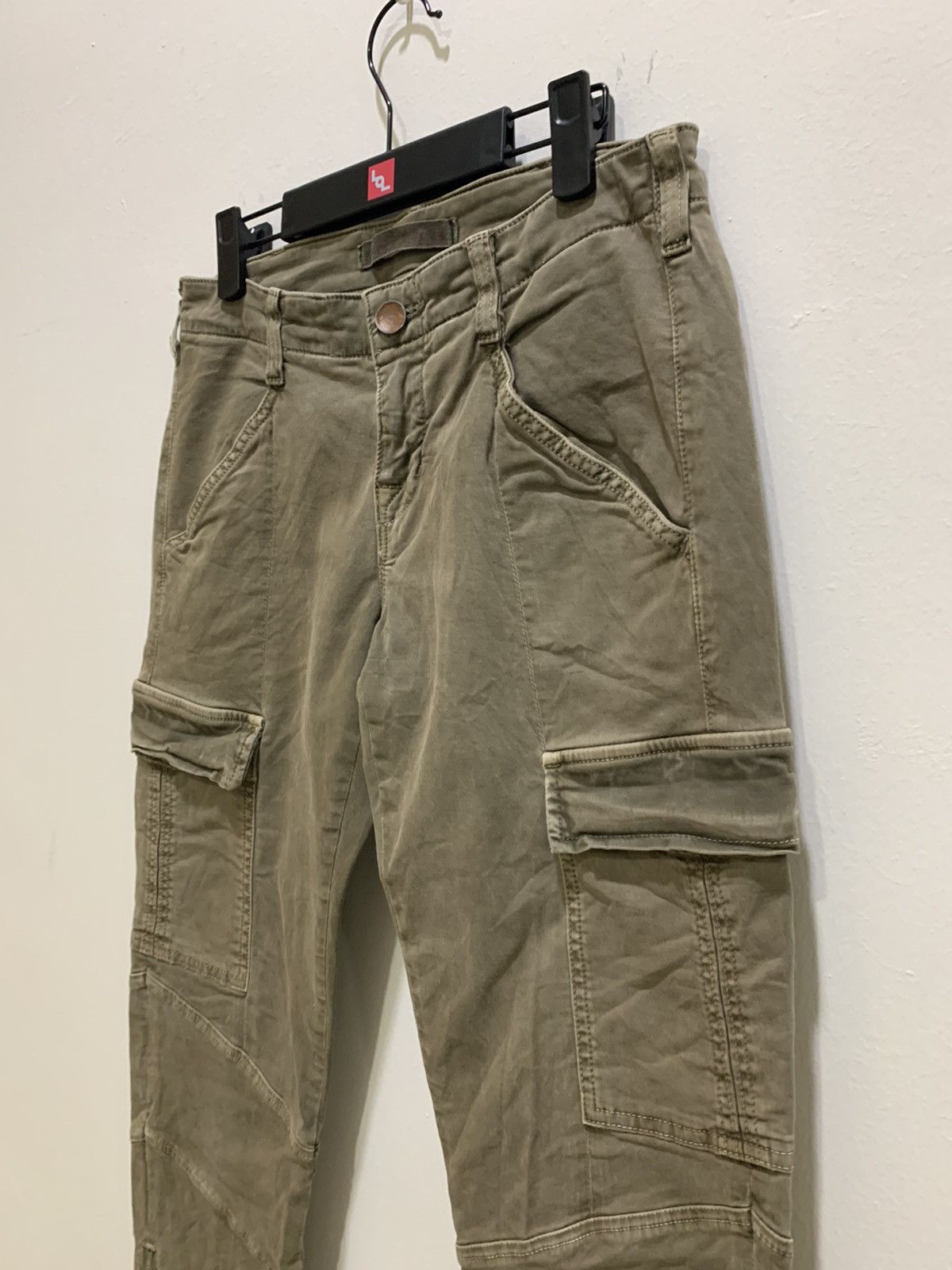 J Brand × Seditionaries J BRAND Zipper Skinny Slimfit Multipocket Biker Cargo Pants Size 26" / US 2 / IT 38 - 7 Thumbnail