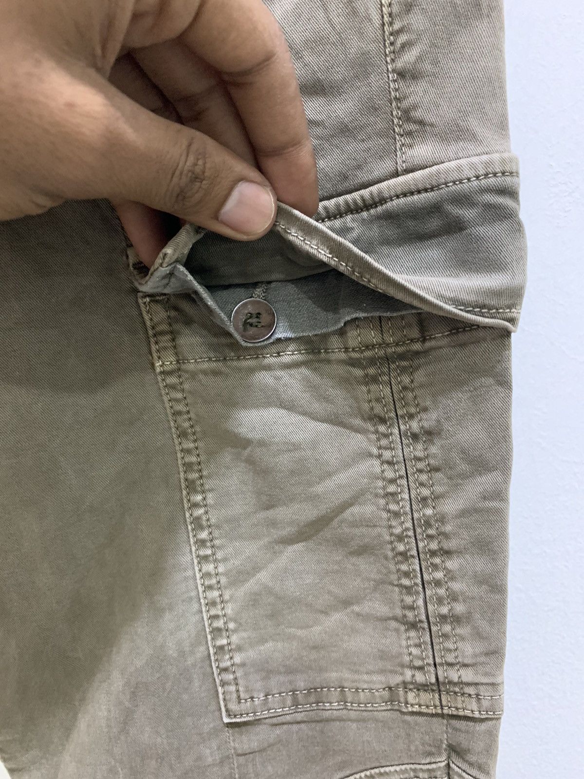 J Brand × Seditionaries J BRAND Zipper Skinny Slimfit Multipocket Biker Cargo Pants Size 26" / US 2 / IT 38 - 11 Thumbnail