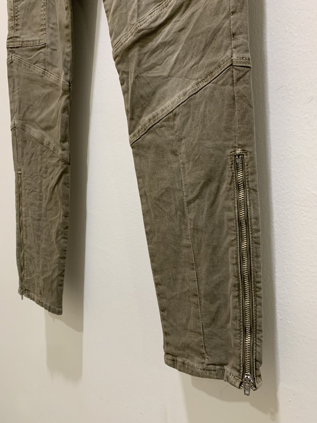 J Brand × Seditionaries J BRAND Zipper Skinny Slimfit Multipocket Biker Cargo Pants Size 26" / US 2 / IT 38 - 10 Thumbnail