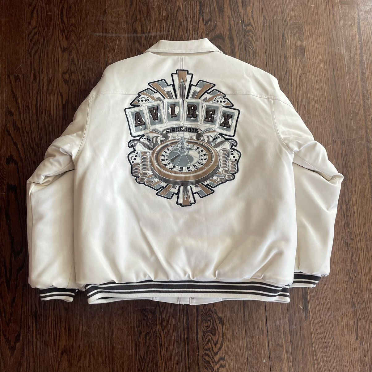 Avirex king sale casino jacket