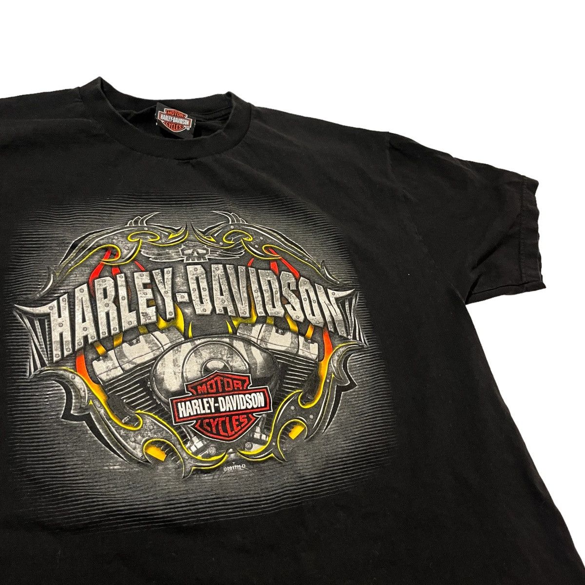 Harley Davidson × Vintage Harley Davidson Engine Tee Size US L / EU 52-54 / 3 - 2 Thumbnail