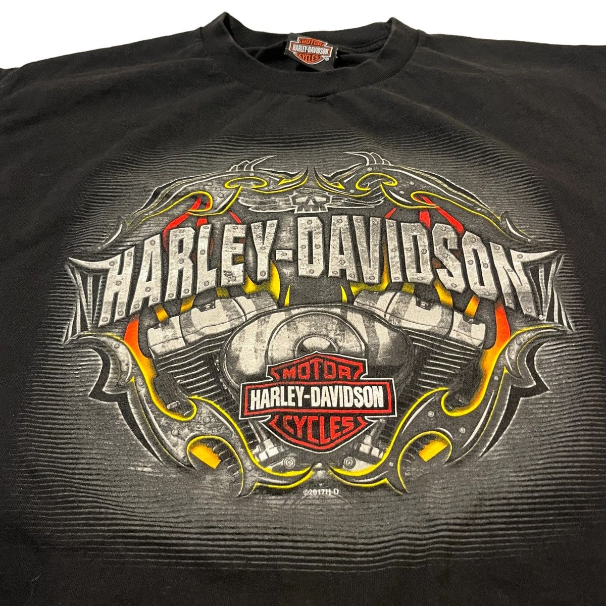 Harley Davidson × Vintage Harley Davidson Engine Tee Size US L / EU 52-54 / 3 - 3 Thumbnail