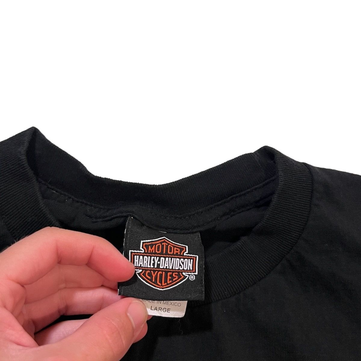 Harley Davidson × Vintage Harley Davidson Engine Tee Size US L / EU 52-54 / 3 - 4 Thumbnail