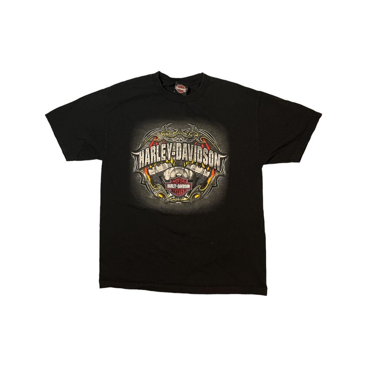 Harley Davidson × Vintage Harley Davidson Engine Tee Size US L / EU 52-54 / 3 - 1 Thumbnail