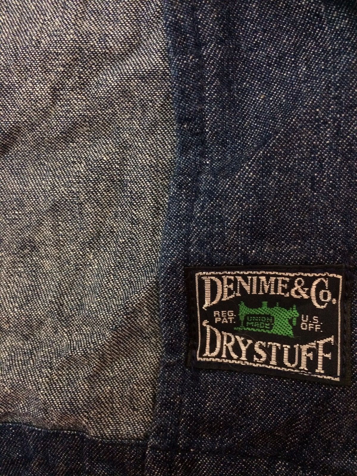 Denime × Japanese Brand × Vintage 🔥🔥Denime Indigo Blue SS Shirt Size US M / EU 48-50 / 2 - 8 Thumbnail