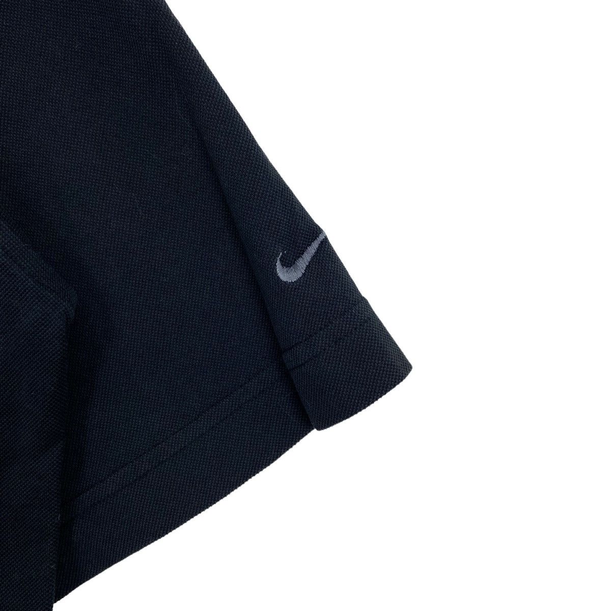 Nike Vintage NIKE GOLF SWOOSH Button Up Oversize Black Short Size US XL / EU 56 / 4 - 3 Thumbnail