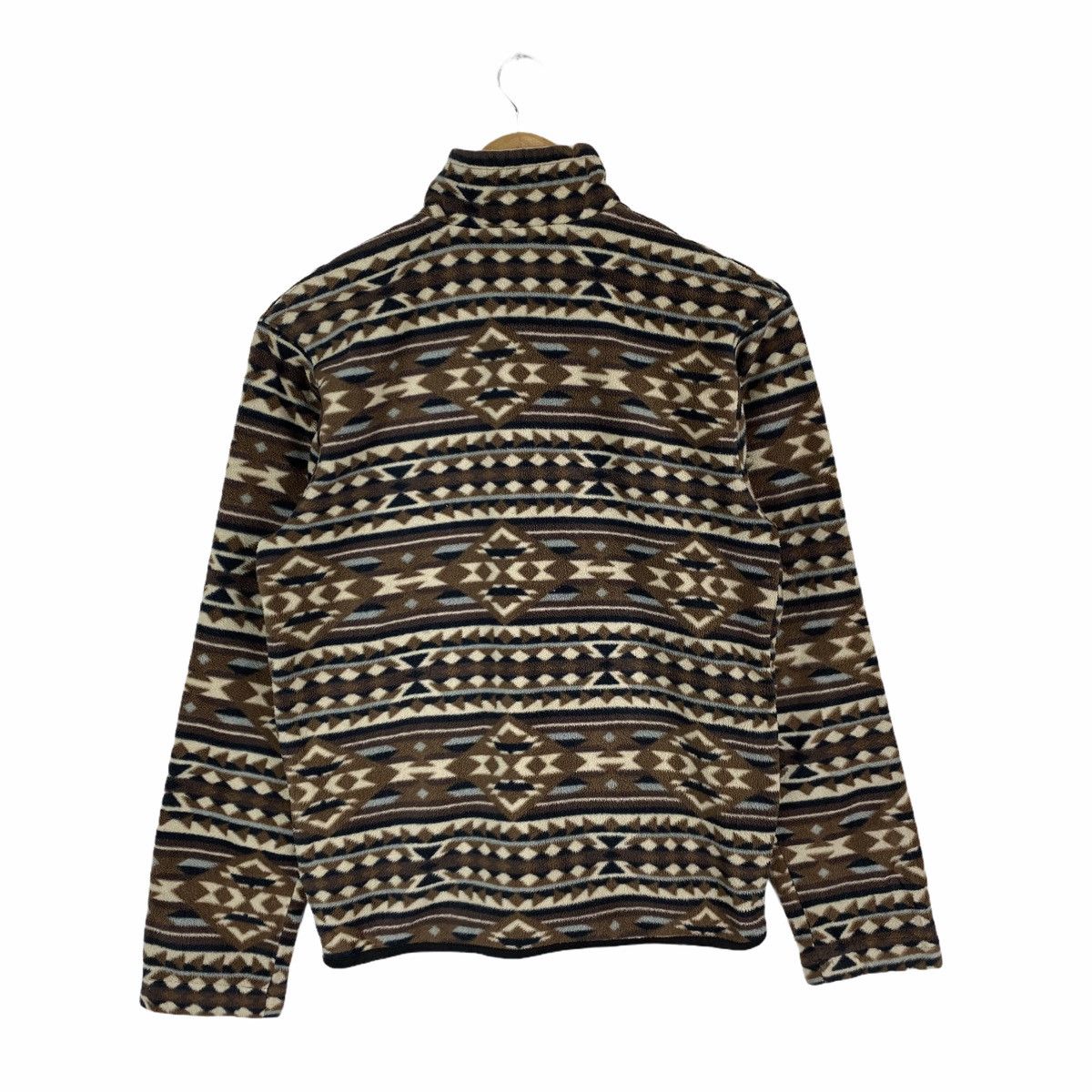 Native × Vintage Vintage FIRST DOWN Outdoor Navajo Design Fleece Sweater Size US S / EU 44-46 / 1 - 2 Thumbnail