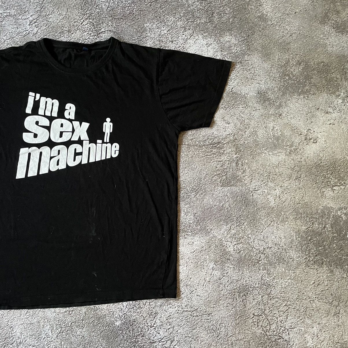 Vintage Vintage Y2K Black Graphic Tee Slogan Print Skate Grunge M Size US M / EU 48-50 / 2 - 2 Thumbnail