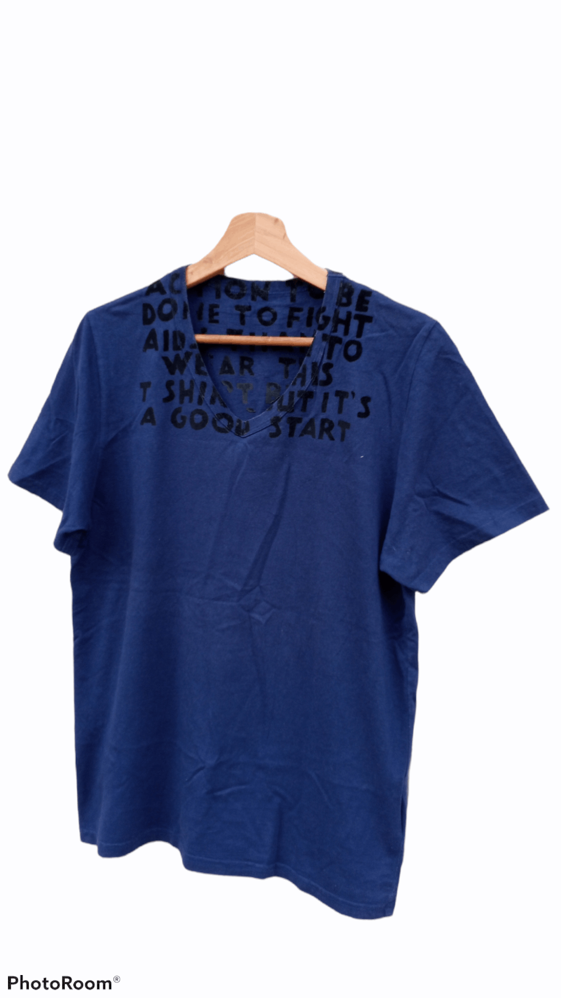 Maison Margiela 🔥🔥Maison Martin Margiela Fight Against AIDS Statement Tee Size US M / EU 48-50 / 2 - 3 Thumbnail