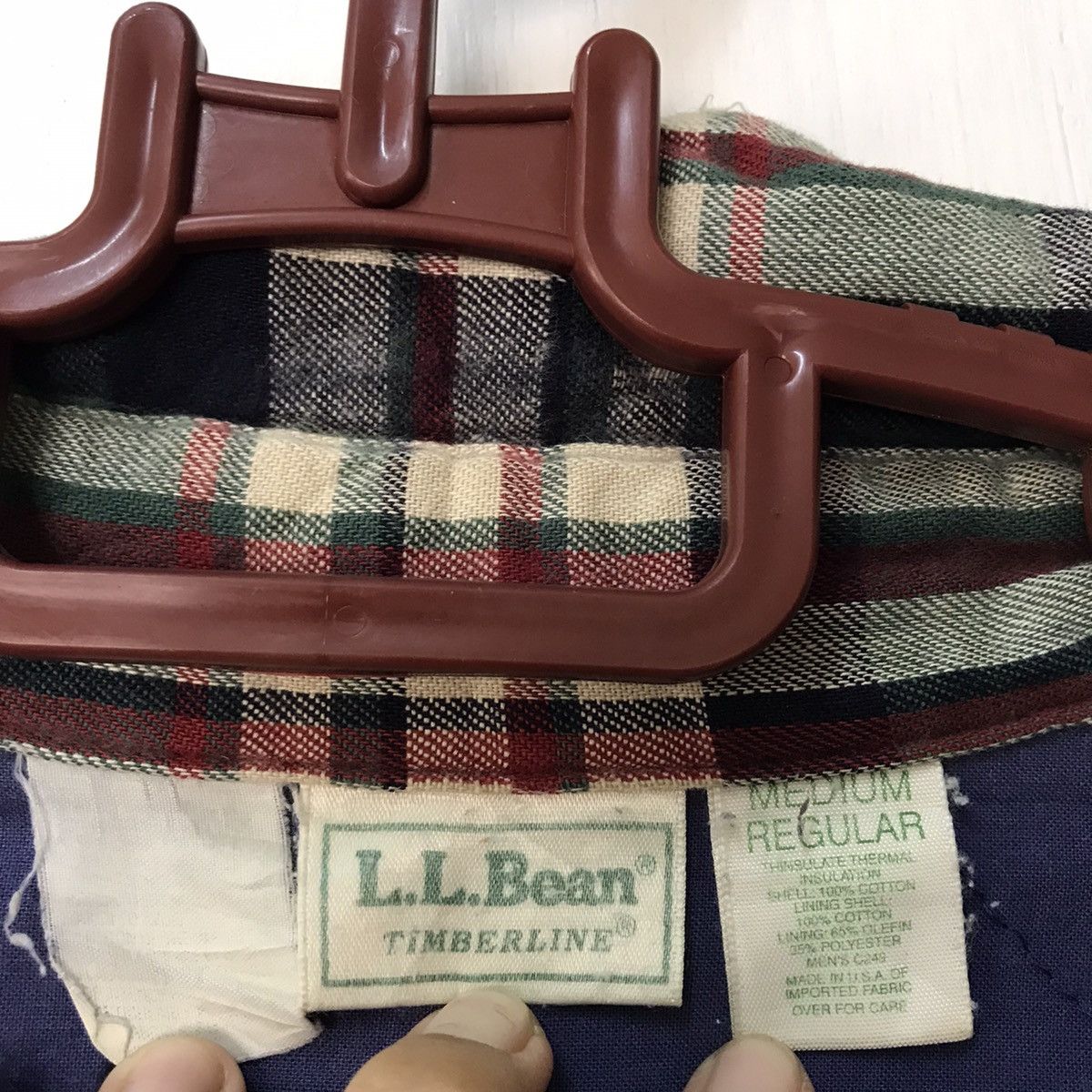 Flannel Rare Vintage L.L.Bean timberline flannel design made in USA Size US M / EU 48-50 / 2 - 20 Thumbnail