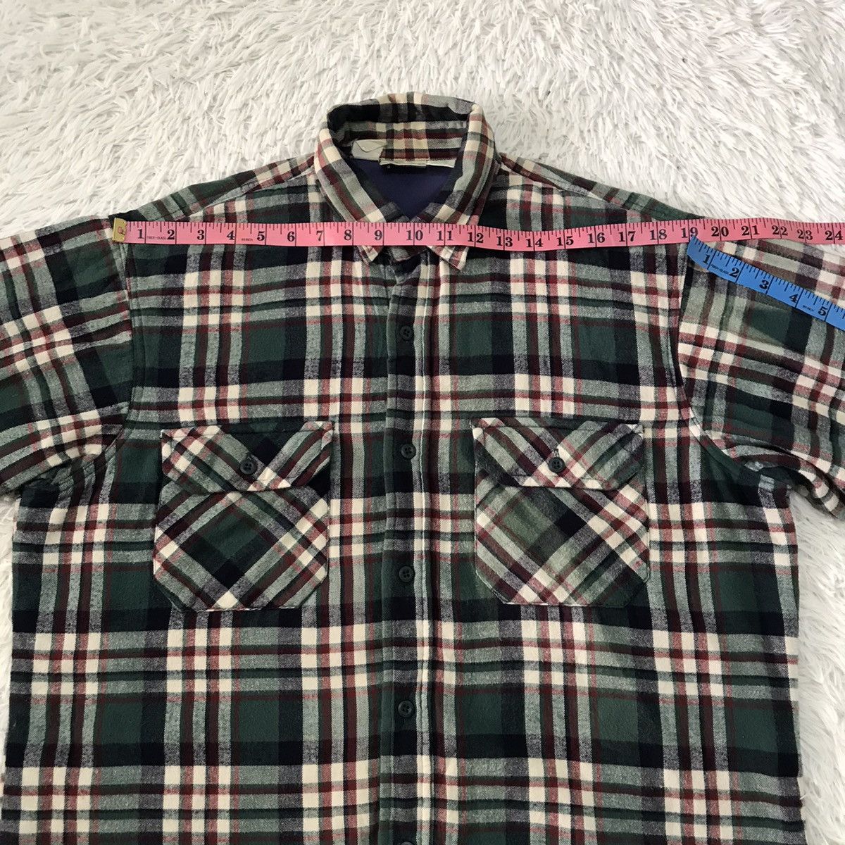 Flannel Rare Vintage L.L.Bean timberline flannel design made in USA Size US M / EU 48-50 / 2 - 16 Thumbnail