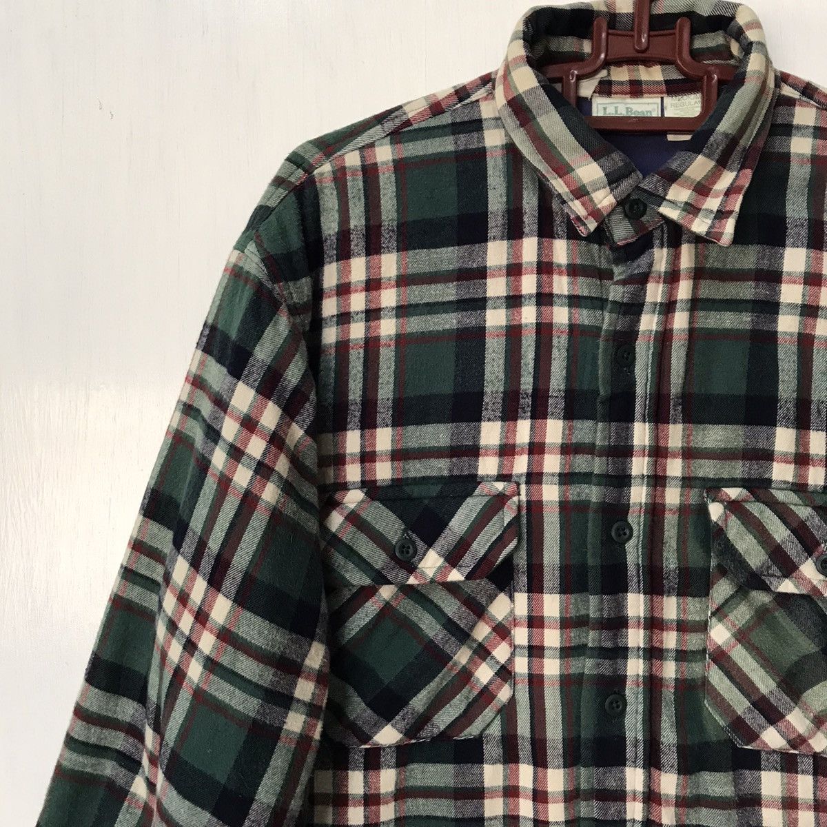 Flannel Rare Vintage L.L.Bean timberline flannel design made in USA Size US M / EU 48-50 / 2 - 2 Thumbnail