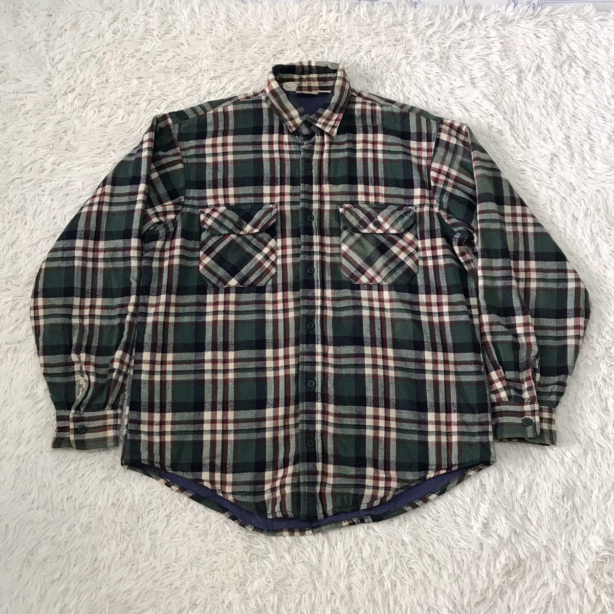 Flannel Rare Vintage L.L.Bean timberline flannel design made in USA Size US M / EU 48-50 / 2 - 12 Thumbnail
