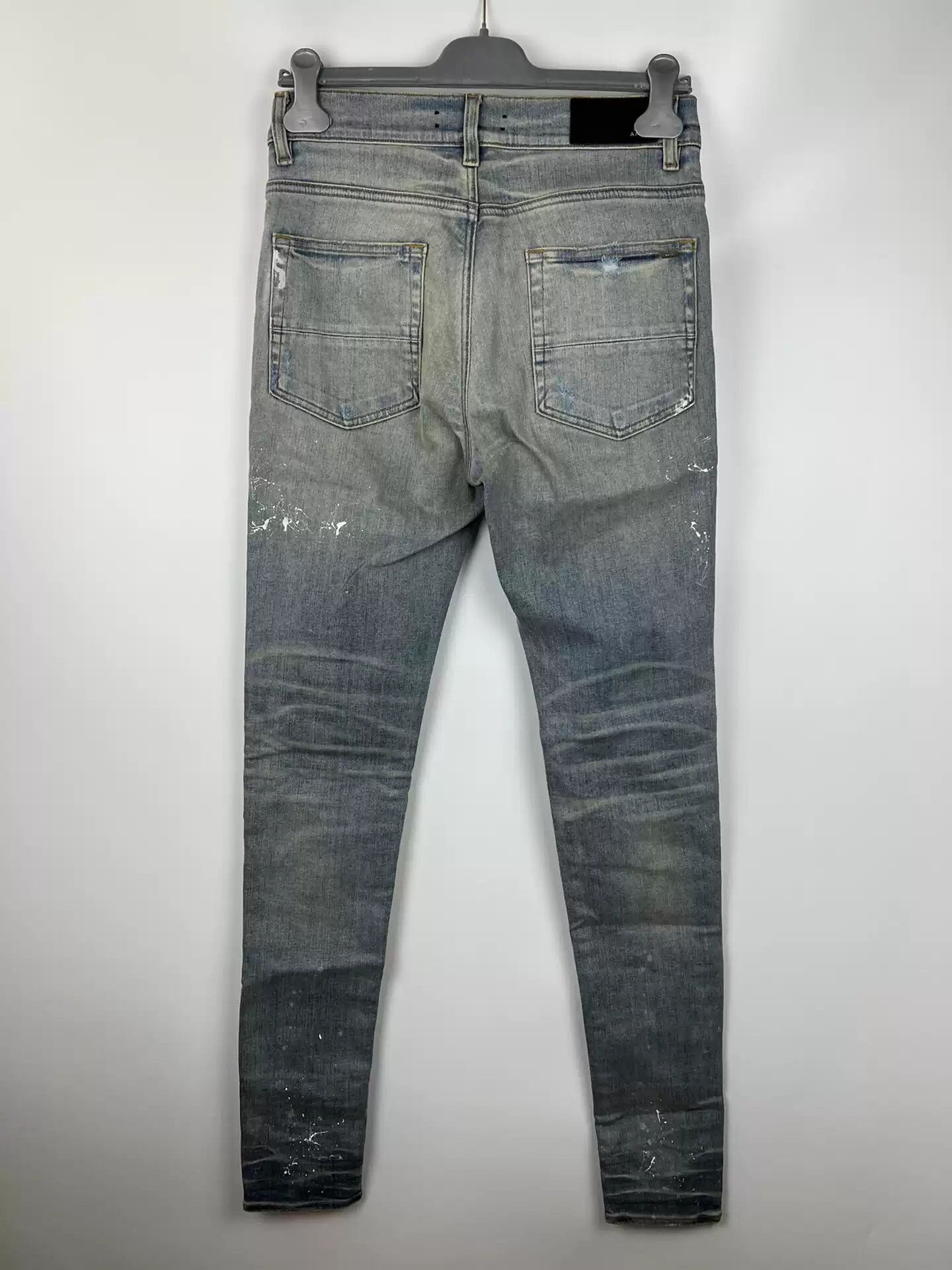 Amiri AMIRI Checked Destroyed Mx1 Jeans Size US 32 / EU 48 - 2 Thumbnail