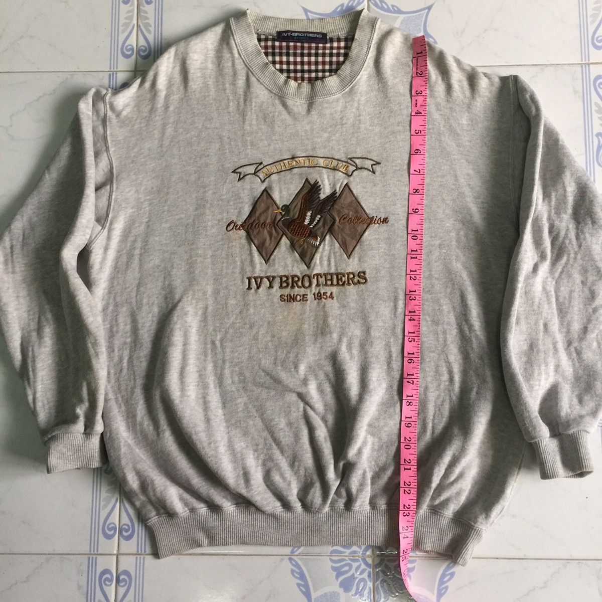 Japanese Brand IVY BROTHERS Sweatshirt With Big Logo Size US S / EU 44-46 / 1 - 7 Thumbnail
