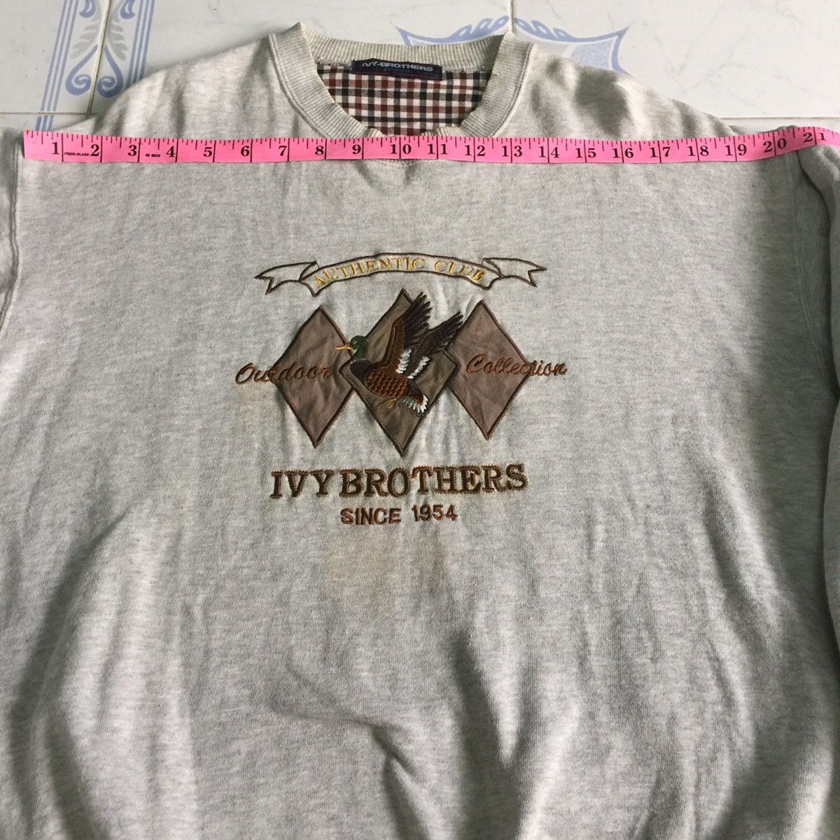 Japanese Brand IVY BROTHERS Sweatshirt With Big Logo Size US S / EU 44-46 / 1 - 6 Thumbnail