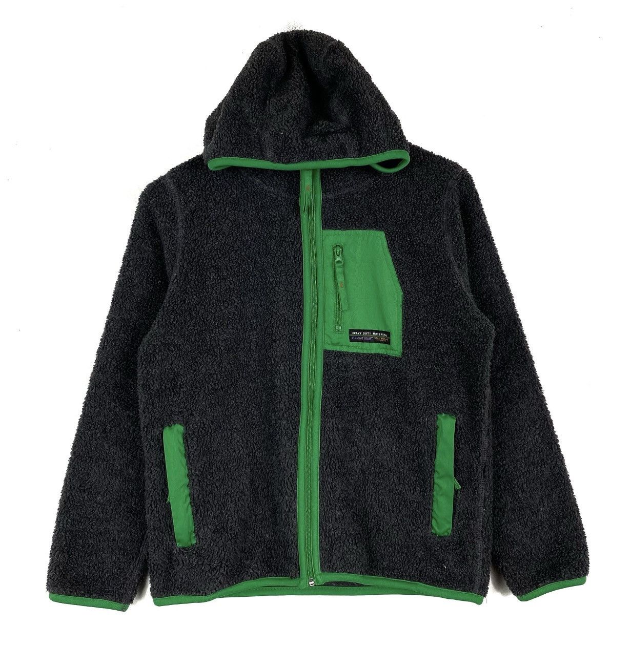 Japanese Brand × Vintage Vintage CUBE SUGAR Japanese Brand Fleece Hoodie Sweater Size US S / EU 44-46 / 1 - 1 Thumbnail