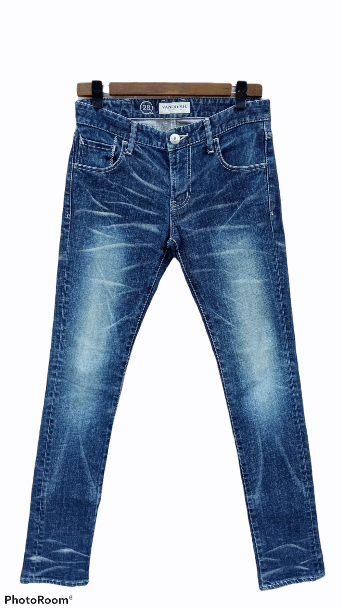 Japanese Brand × Vanquish 🔥🔥Vanquish Distressed Jeans Denim Size US 30 / EU 46 - 1 Thumbnail