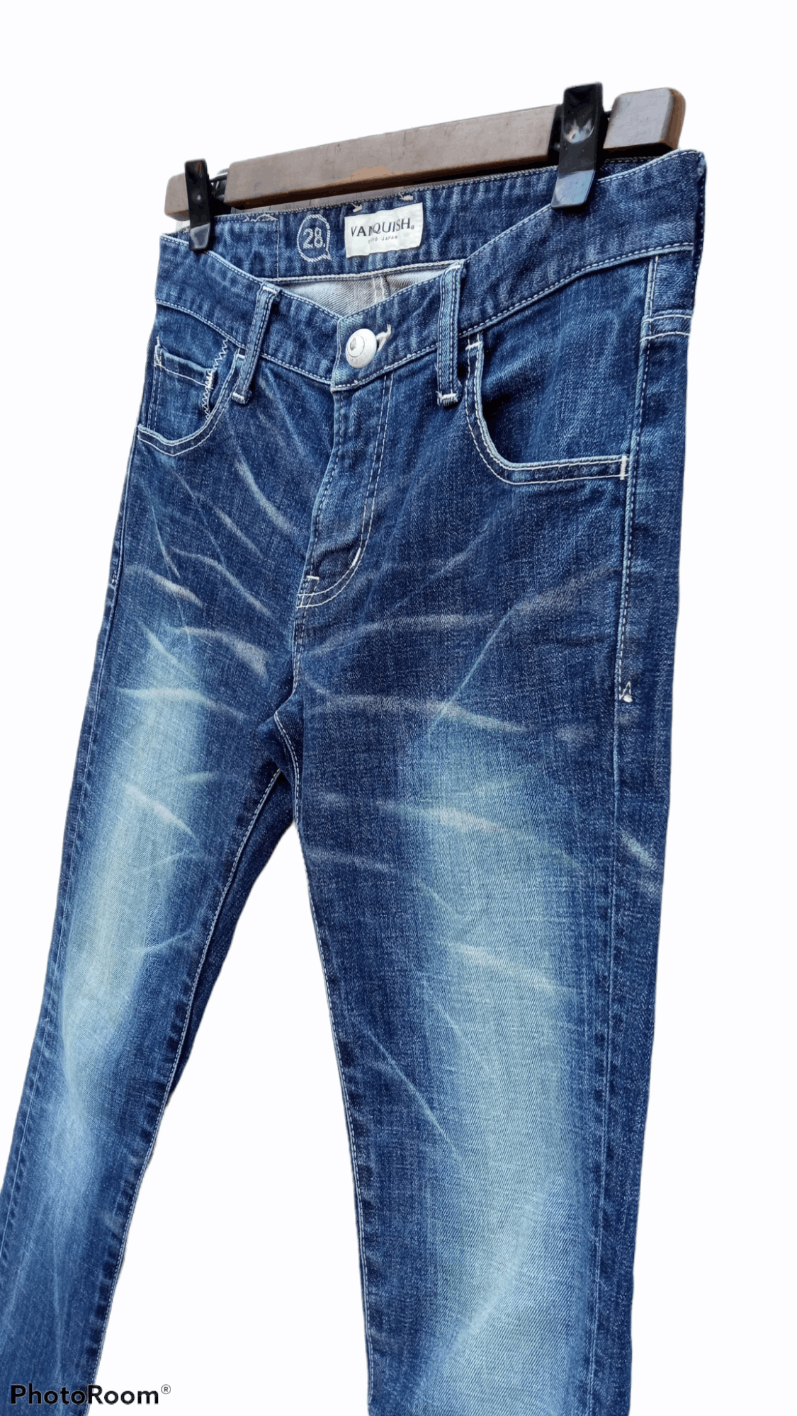 Japanese Brand × Vanquish 🔥🔥Vanquish Distressed Jeans Denim Size US 30 / EU 46 - 8 Thumbnail