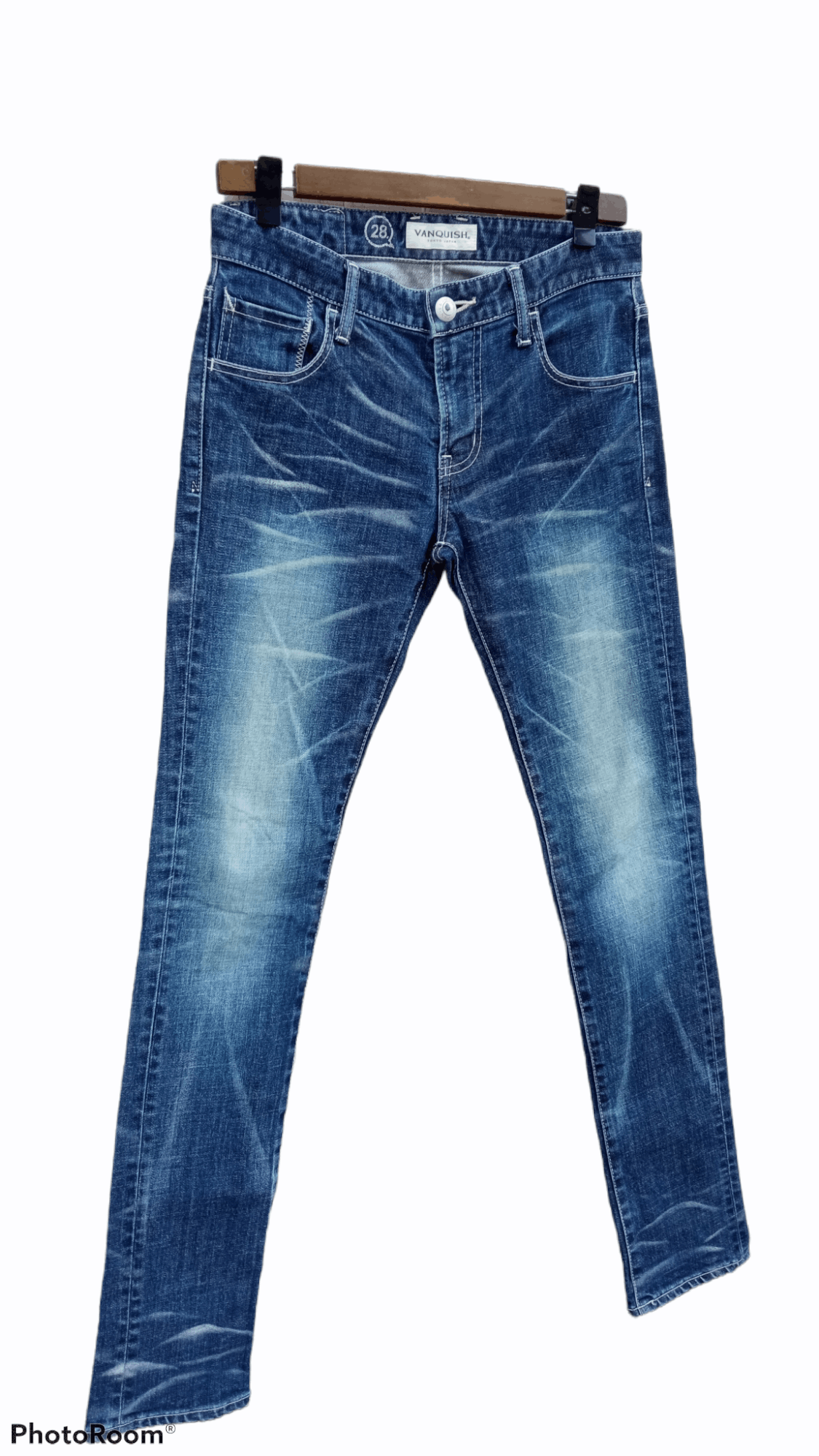 Japanese Brand × Vanquish 🔥🔥Vanquish Distressed Jeans Denim Size US 30 / EU 46 - 2 Thumbnail