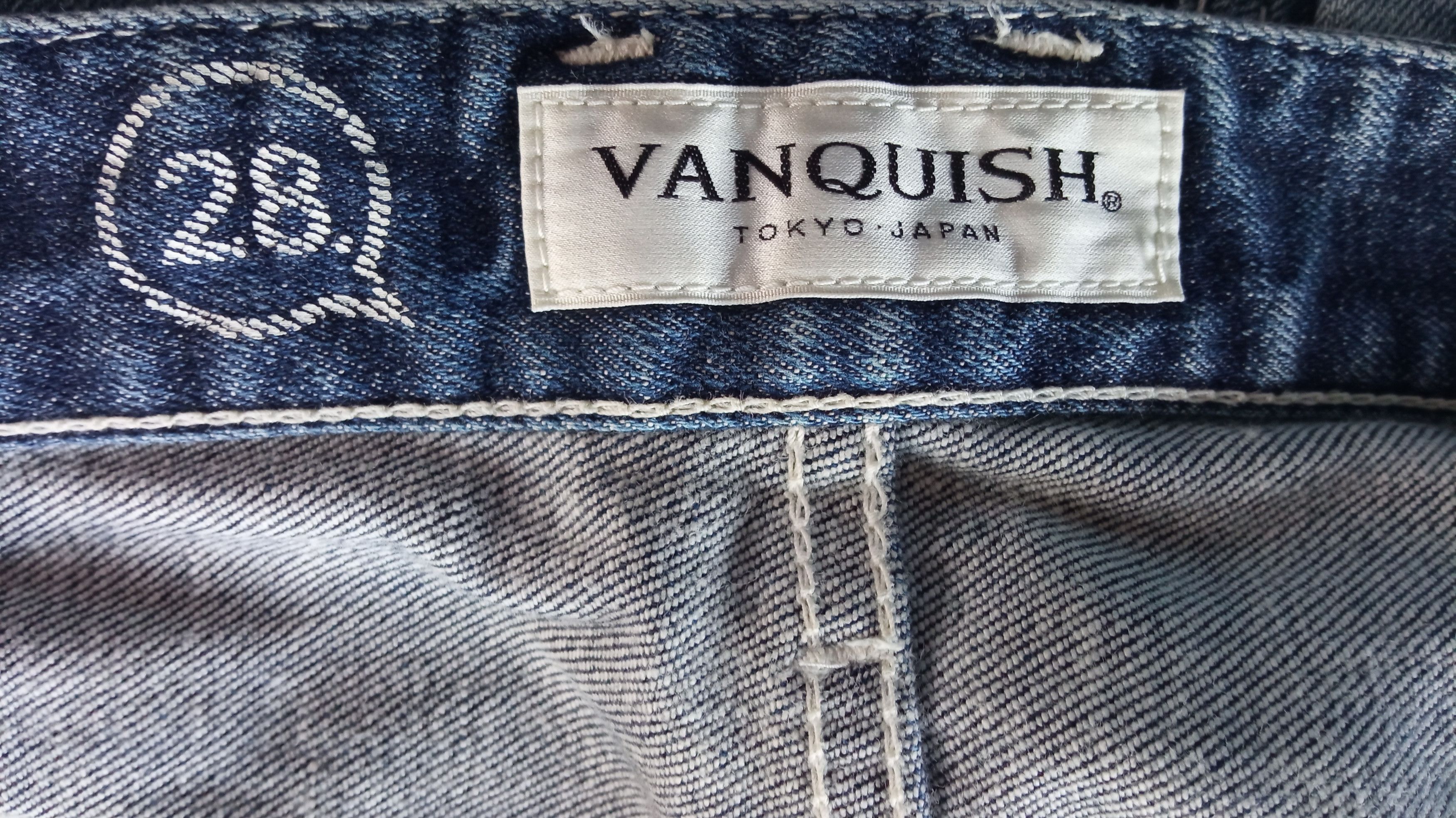 Japanese Brand × Vanquish 🔥🔥Vanquish Distressed Jeans Denim Size US 30 / EU 46 - 24 Thumbnail