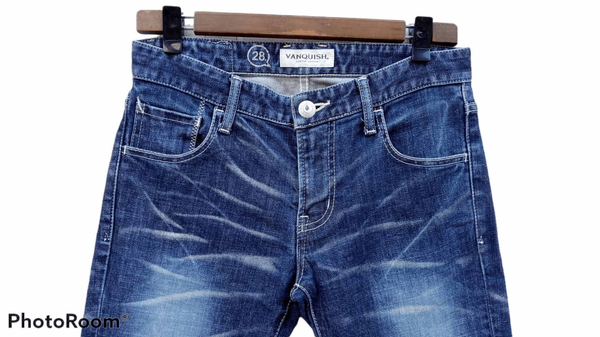 Japanese Brand × Vanquish 🔥🔥Vanquish Distressed Jeans Denim Size US 30 / EU 46 - 12 Thumbnail