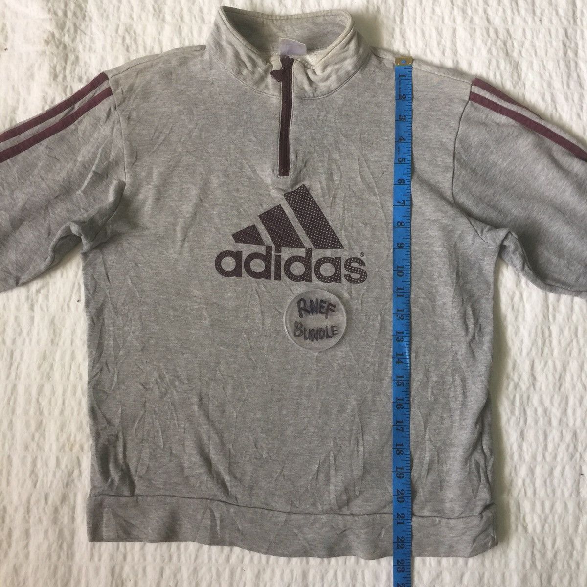 Adidas Adidas big logo sweatshirt Size US S / EU 44-46 / 1 - 10 Thumbnail