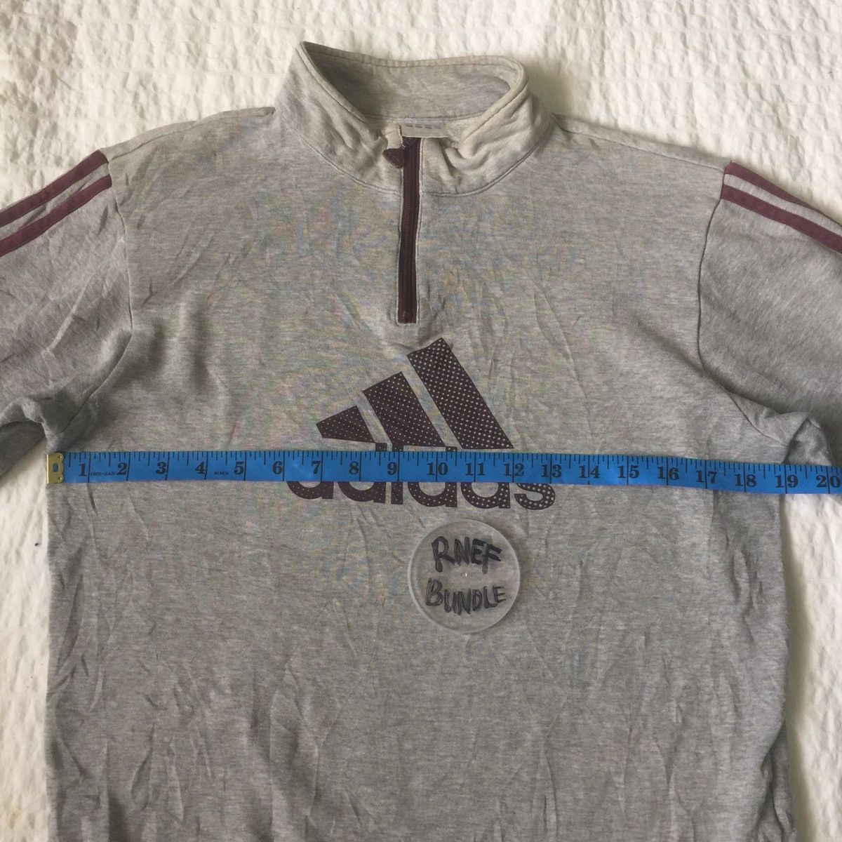 Adidas Adidas big logo sweatshirt Size US S / EU 44-46 / 1 - 8 Thumbnail