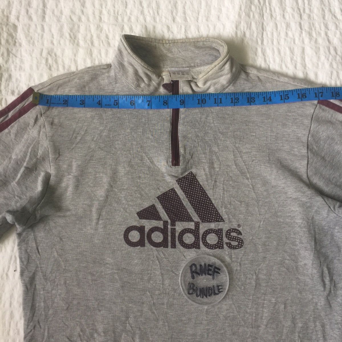 Adidas Adidas big logo sweatshirt Size US S / EU 44-46 / 1 - 9 Thumbnail